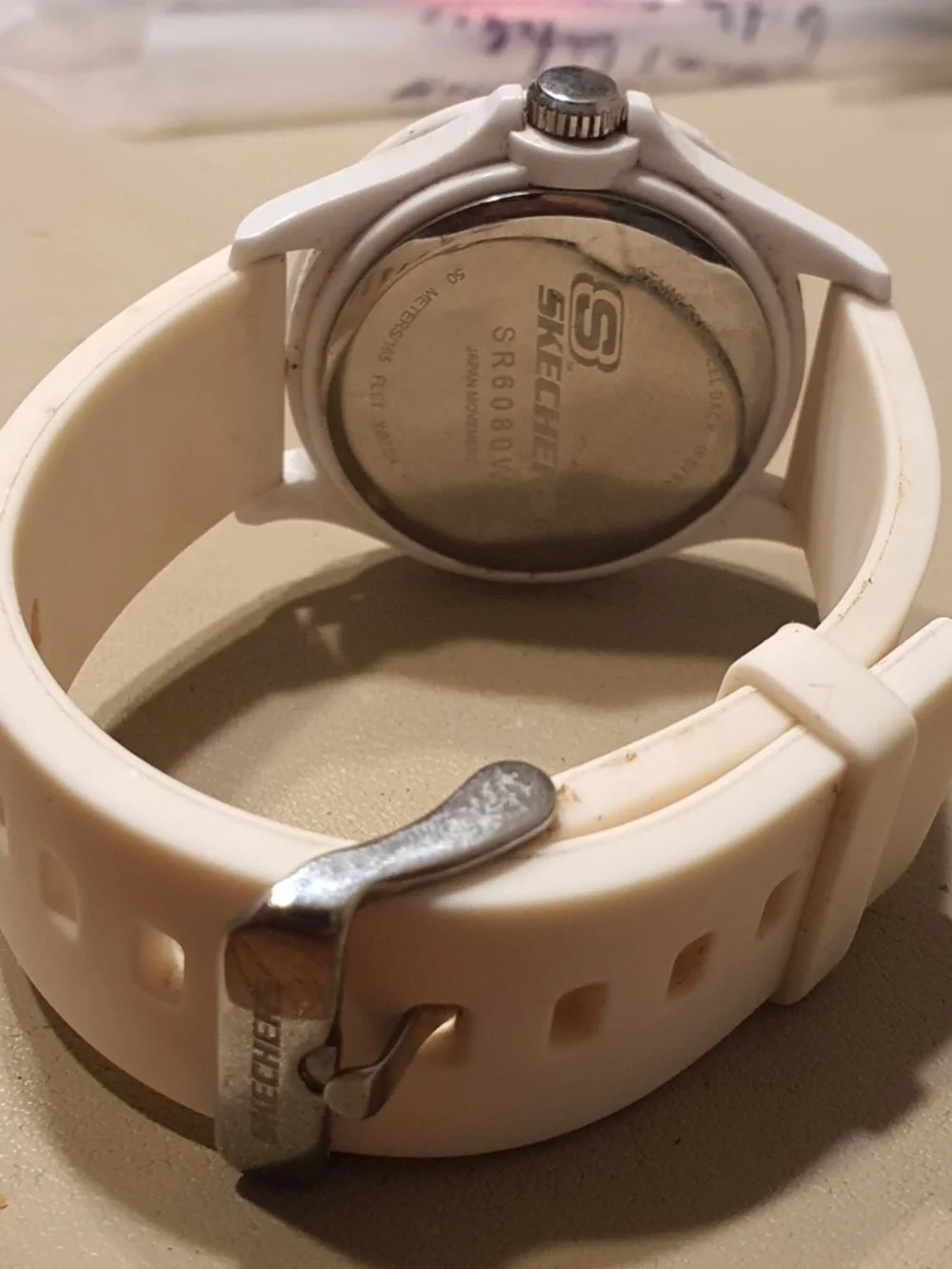 🦋10/$20🦋 Skechers White Silicone Women's Watch